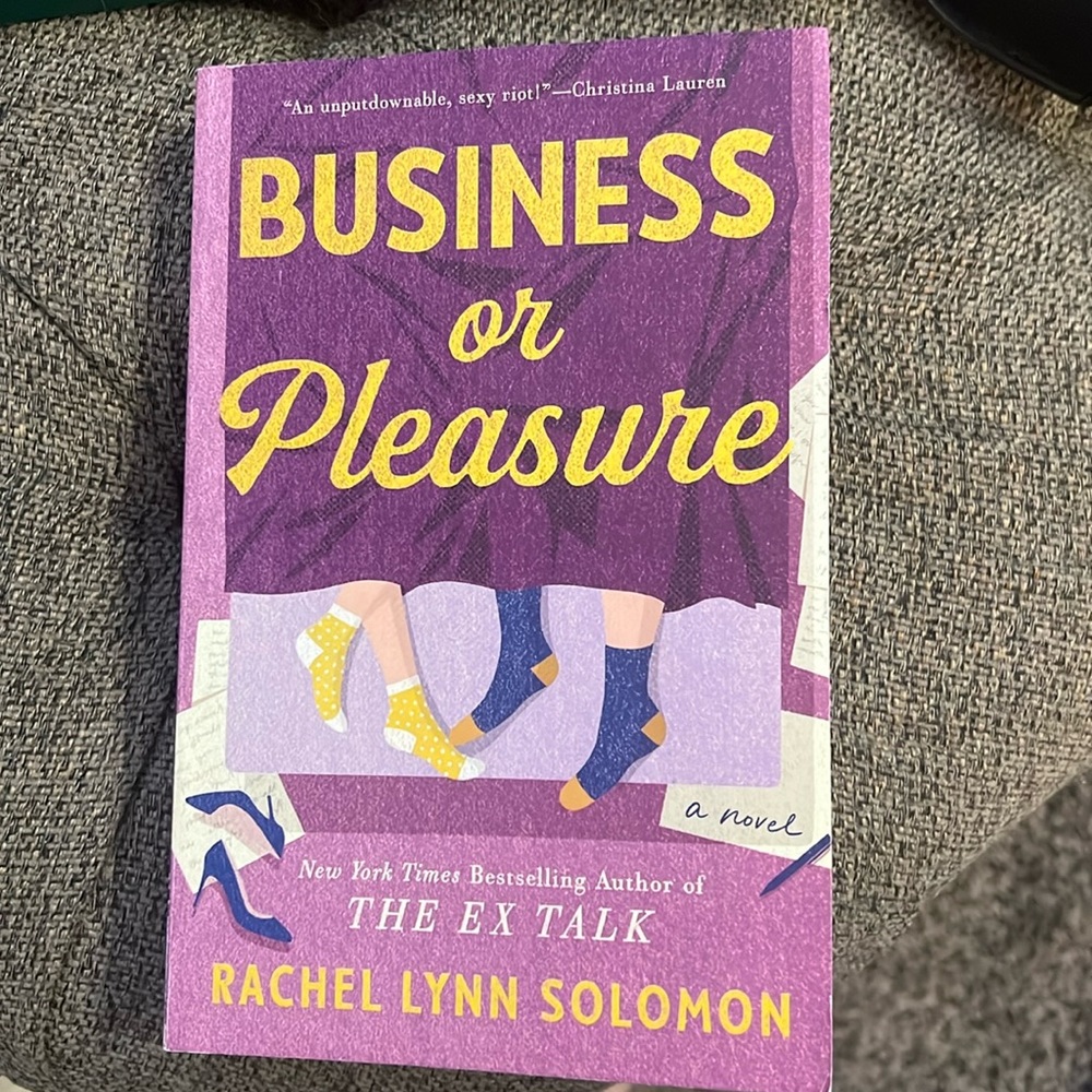 Book:  Business or Pleasure by Rachel Lynn Solomon